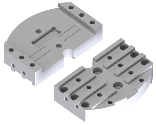 Mors serrage à rainures (SRain)