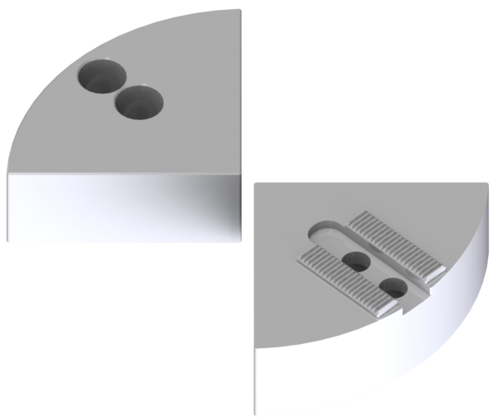 Mors serrage à denture (SDent)