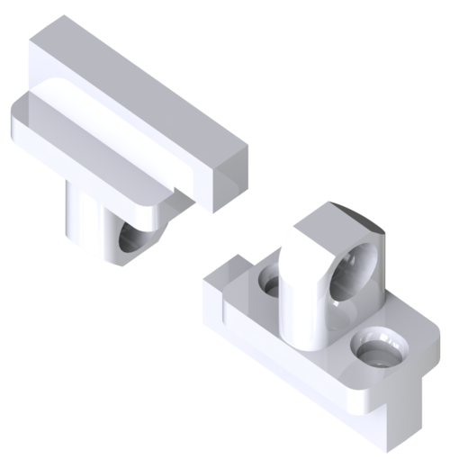 Mors serrage $à billes ultra-bas