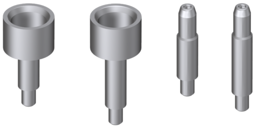 Poussoirs interchangeables